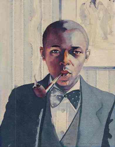 Smoking-My-Pipe_1934_Samuel-Joseph-Brown__01