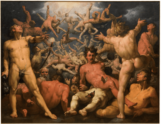 Cornelis van Haarlem - The Fall of the Titans - 1588 until 1590
