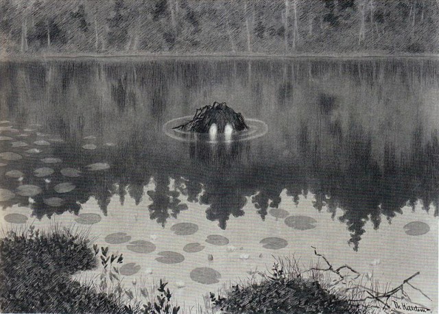 Theodor Kittelsen - Der Nöck - 1887