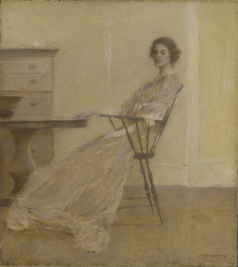 Thomas Wilmer Dewing: Repose (1921)