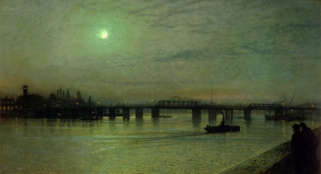 Battersea Bridge - John Atkinson Grimshaw - 1885