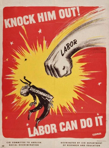 Bernard Seaman - CIO Poster (1951)