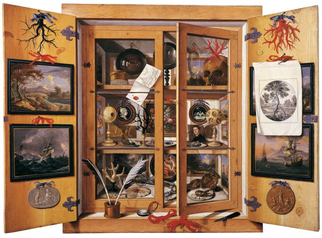 Domenico Remps - Cabinet of Curiosities (1690s)