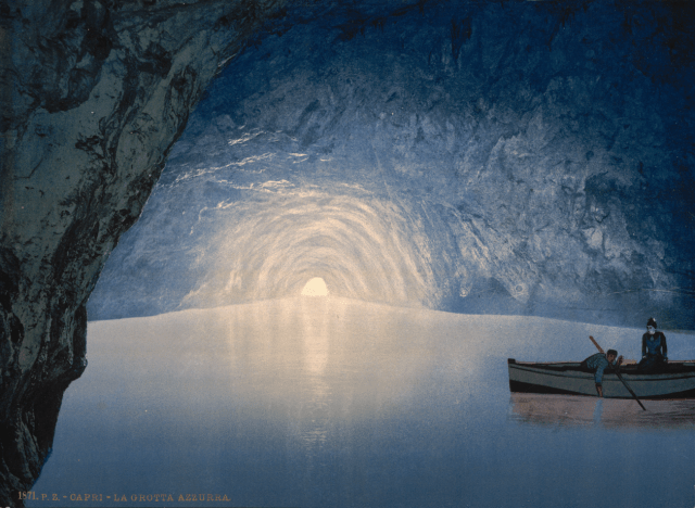 Grotta Azzurra, Capri - Detroit Publishing Company (1905)