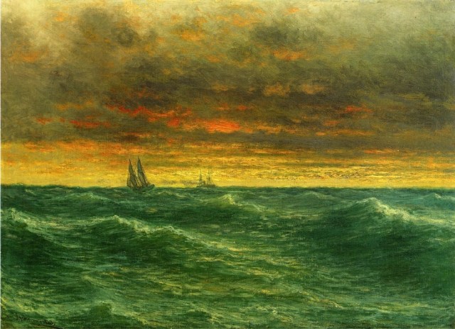 John Olson Hammerstad - Lake Michigan (c. 1887)