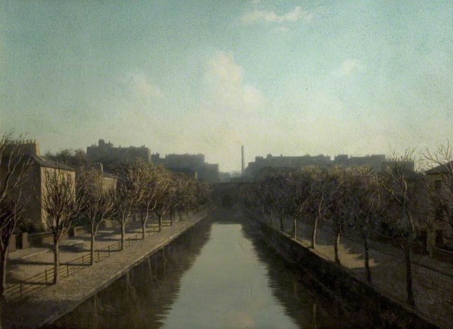 Newton, Algernon Cecil, 1880-1968; Regent's Canal, Maida Vale, London