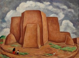 Anna Skeele - Rancho Church, New Mexico (1930)
