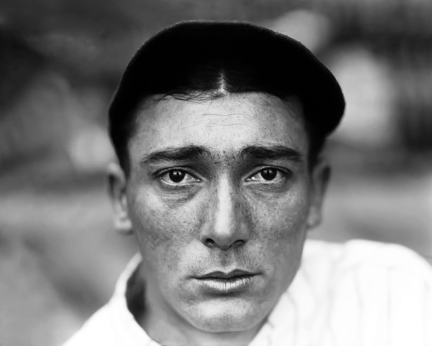 Charles M. Conlon - portrait of second baseman Tony Lazzeri of the 1927 Yankees