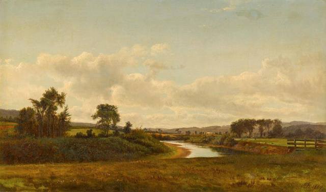 David Johnson - Lancaster New Hampshire Farmland (1867)