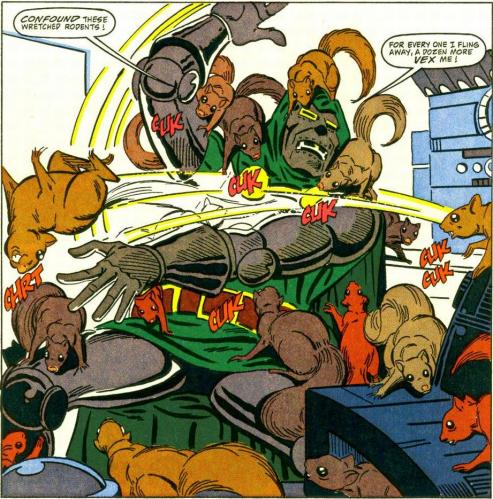 Dr Doom vs Squirrels