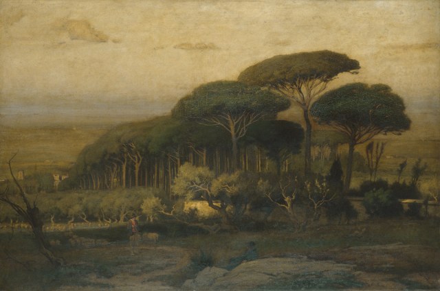George Inness - Pine Grove of the Barberini Villa (1876)