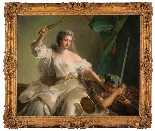 Jean-Marc Nattier - An Allegory of Justice Combating Injustice (c. 1737)