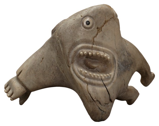 Karoo Ashevak (Inuit) - Untitled (Spirit Figure) (c 1970-74)