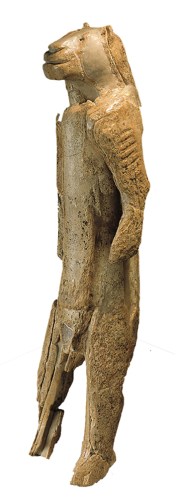 Lion Man white background