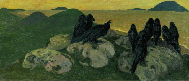 Nicholas Roerich - The Crows (1901)