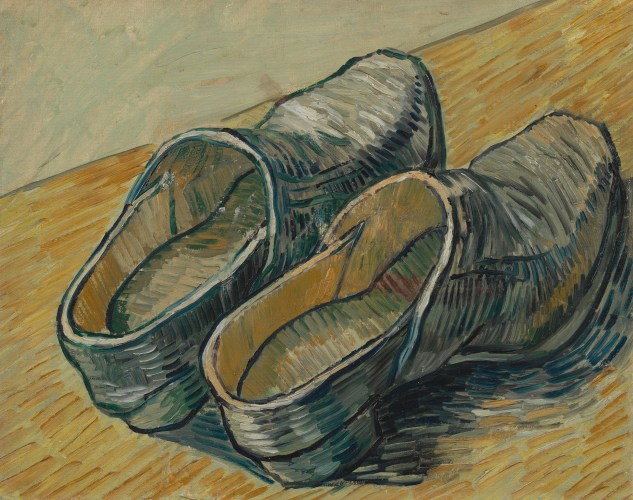 Vincent van Gogh - A Pair of Leather Clogs (1889)