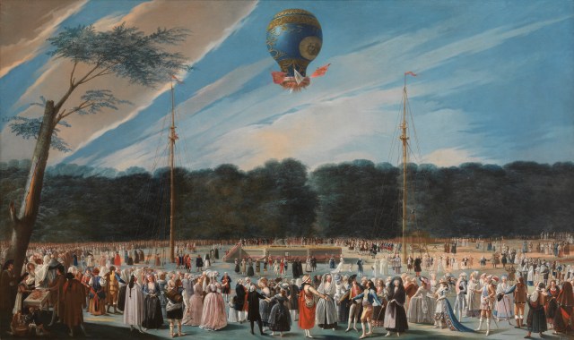 Antonio Carnicero - Ascent of a Montgolfier Balloon in Aranjuez, 1784
