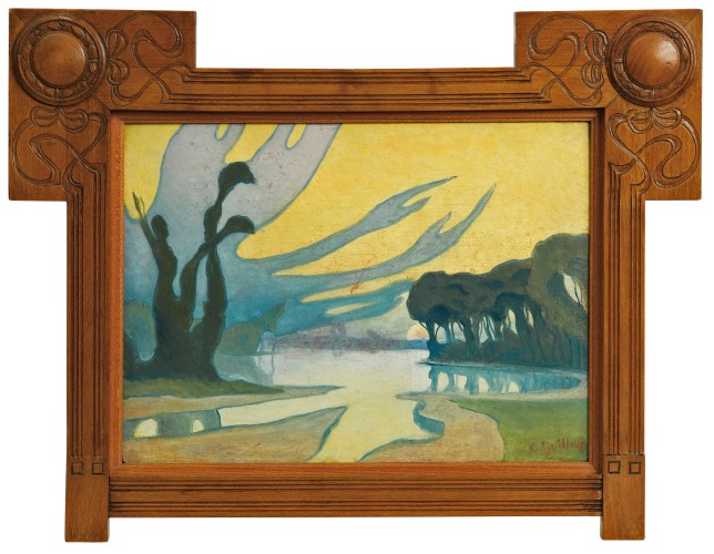 Charles Guilloux - Paysage Mystique (c.1892)