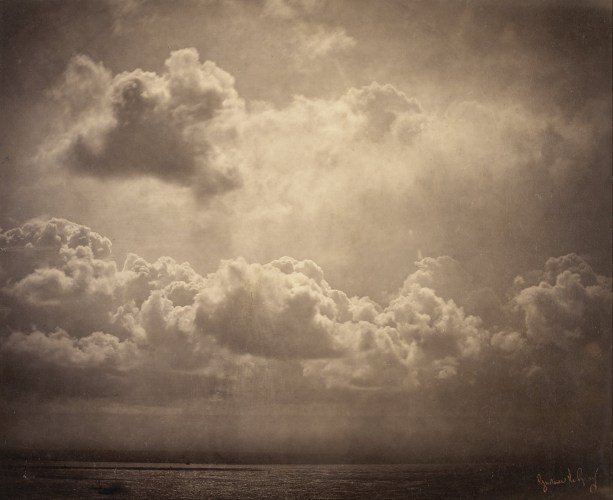 Gustave Le Gray - Marine, étude de nuages (1856-57)