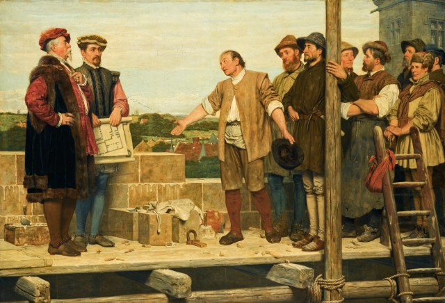 Henry Stacy Marks - Capital and Labor (1874)