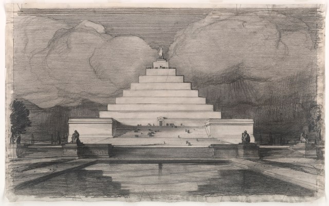 John Russell Pope - Competition Proposal for Lincoln Monument (1912)