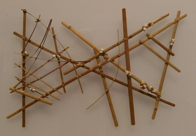 Micronesian navigational chart