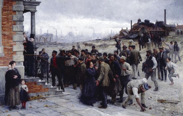 Robert Koehler - The Strike (1886)