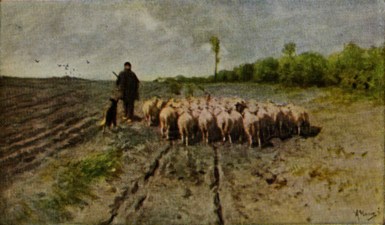 Anton Mauve - The Return to the Fold