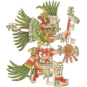 Huitzilopochtli - Codex Telleriano-Remensis (16th Century)