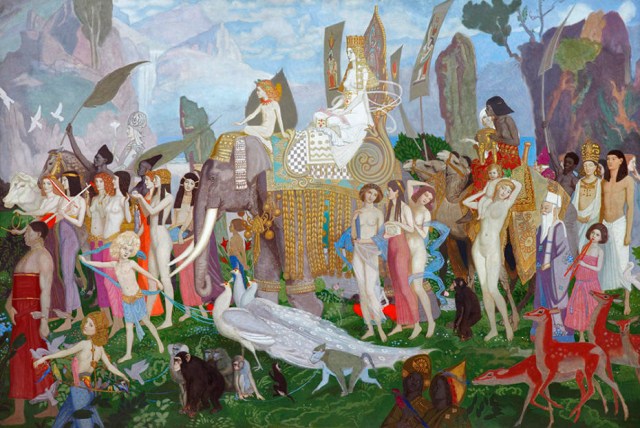John McKirdy Duncan - Ivory, Apes and Peacocks (also known as The Queen of Sheba) (1923)