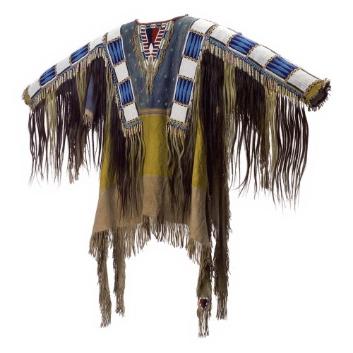 Oglala Lakota (Teton Sioux) artists, South Dakota - Man_s Shirt (1865)