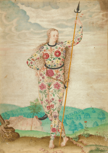 Jacques Le Moyne de Morgues - A Young Daughter of the Picts (ca. 1585)