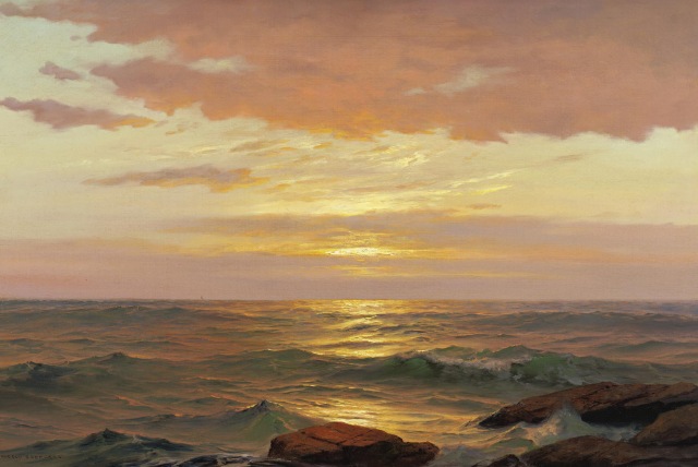Warren Sheppard - Sunrise, Bay of Fundy