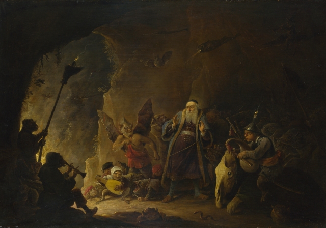 David Teniers the Younger - The Rich Man being led to Hell (c 1647)