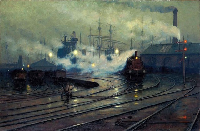 Lionel Walden - Cardiff Docks (1896)