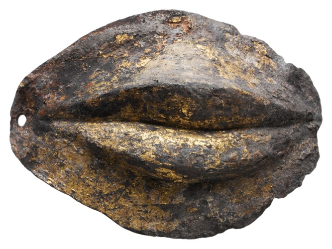 Silver-gilt mouthpiece - Cypriot (late 6th–5th century BC)