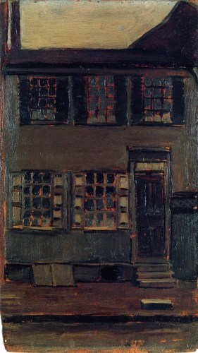 Marsden Hartley - Walt Whitman's House, 328 Mickle Street, Camden, New Jersey (circa 1905)