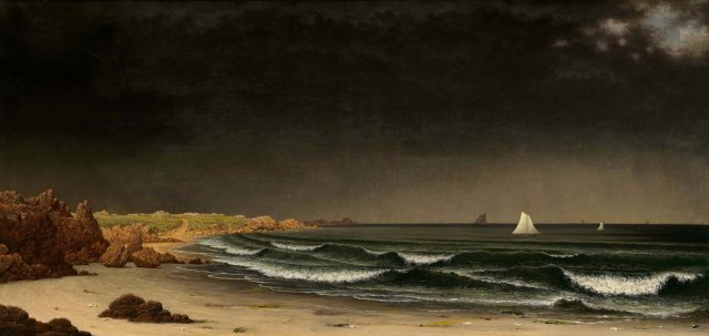 Martin Johnson Heade - Approaching Storm - Beach near Newport (c 1861–62)