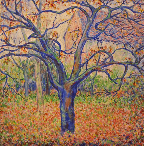 Theodore Earl Butler - Prunier en Automne, Jardin de Theodore Earl Butler, Giverny (1923)