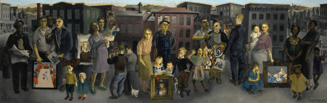 Honoré Sharrer - Workers and Paintings (1943)