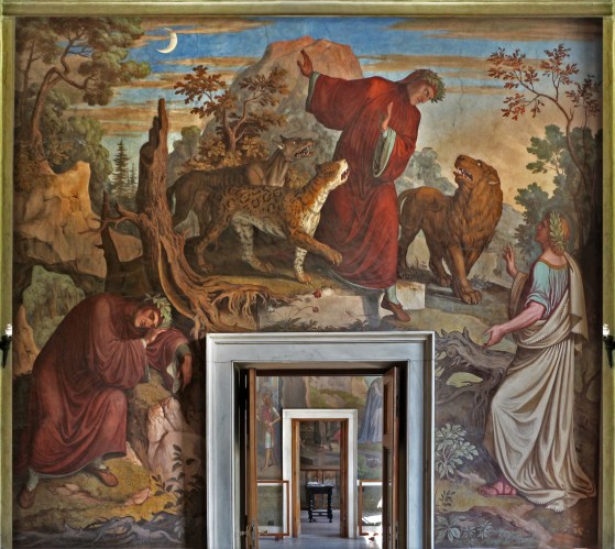 Joseph Anton Koch - Selva Oscura, Casino Massimo (1825-28)