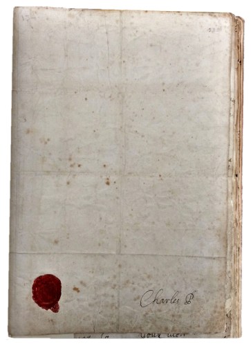 Prince Charles his Carte Blanche to the Parliament to save his Father’s Head (1648)