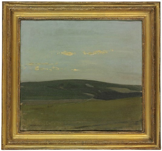 William Nicholson - View of the South Downs (1912)