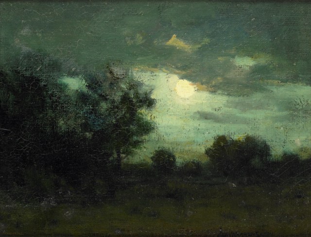 Charles Warren Eaton - Moon over the Forest (c 1895)