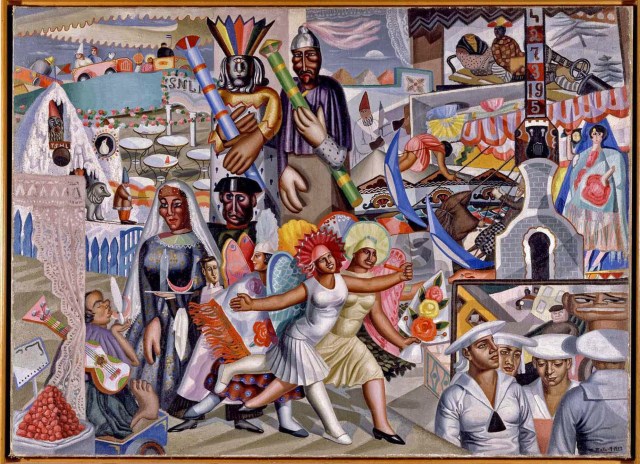 Maruja Mallo - La Verbena [The Festival] (1927)