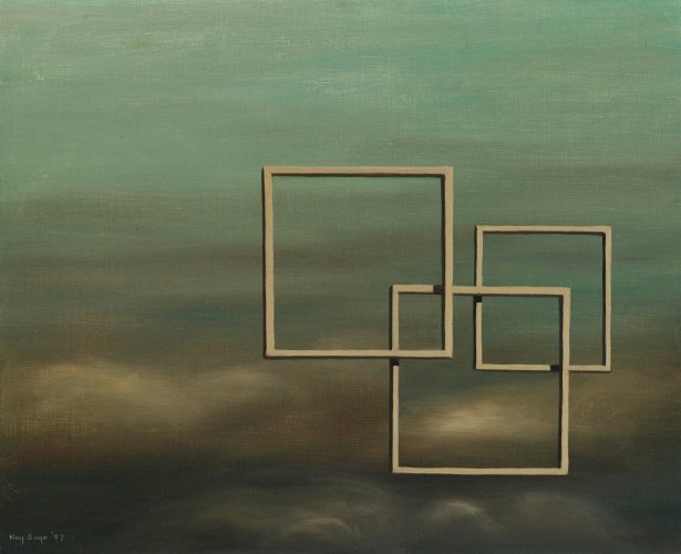 Kay Sage - South to Southwesterly Winds Tomorrow (1957)