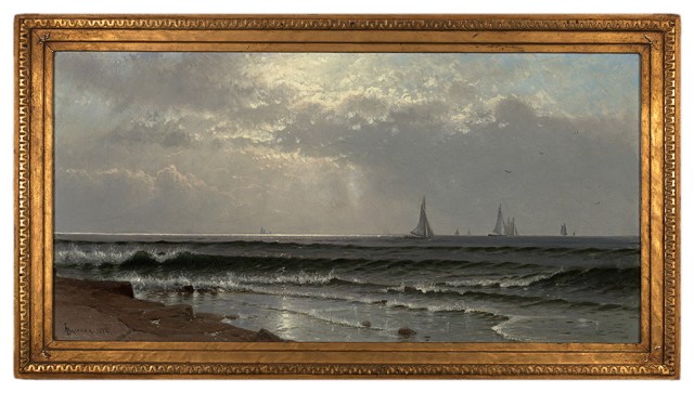 Alfred Thompson Bricher - Seascape (1874)
